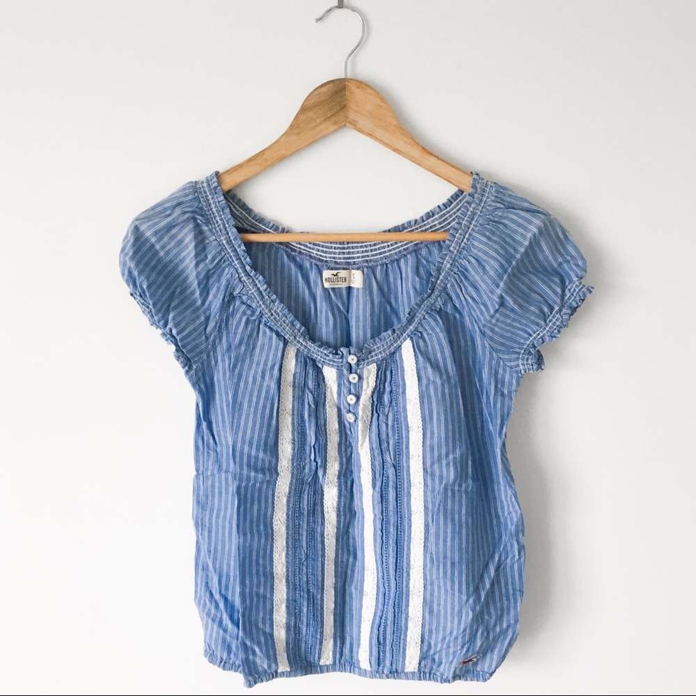 Hollister Peasant Top